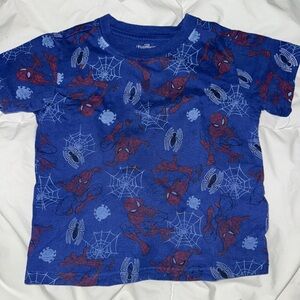 Marvel Spider-Man Blue Graphic Tee